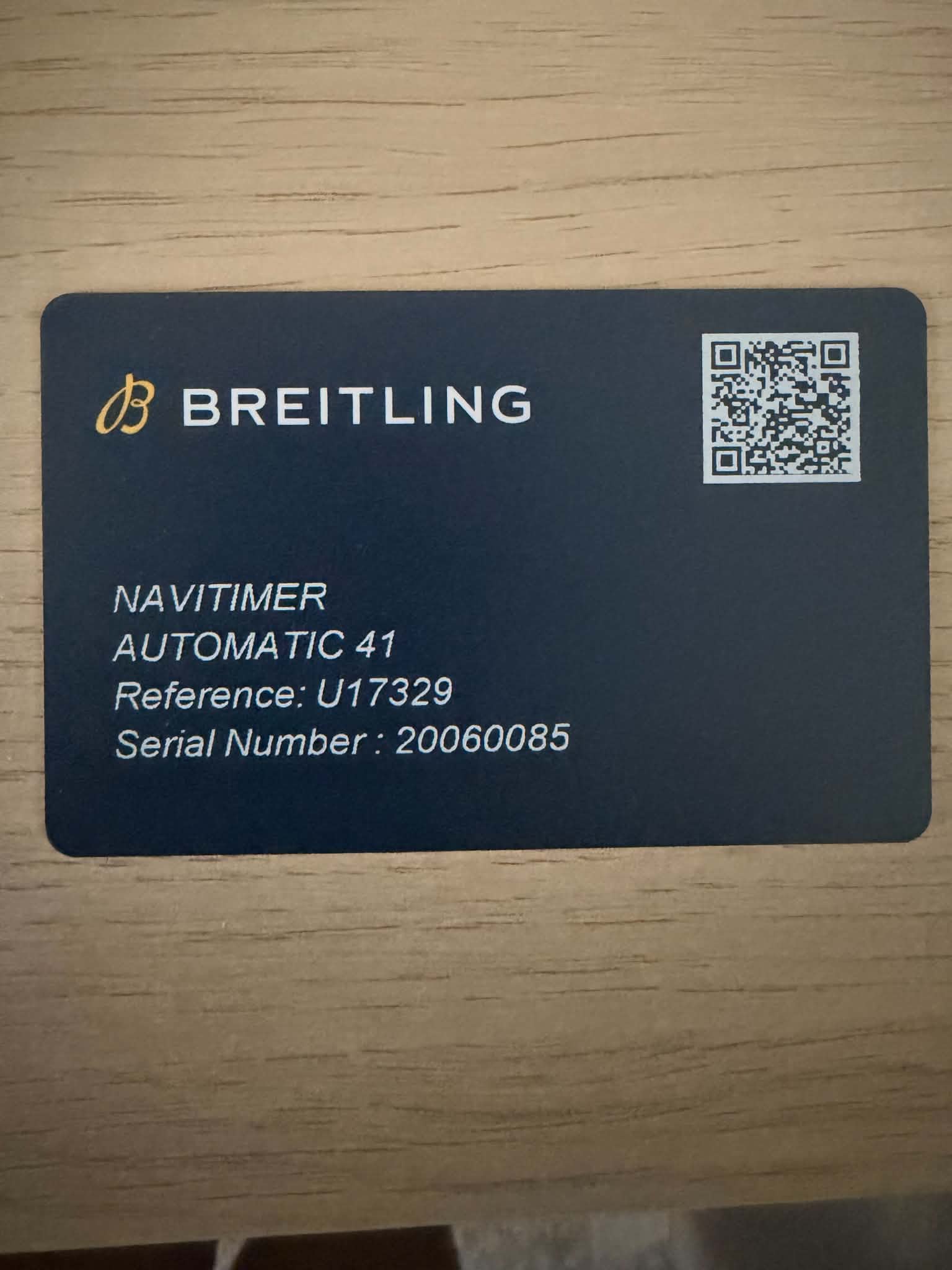 Breitling Navitimer Automatic 41 (Ref. U17329F41G1U1) — photo 7