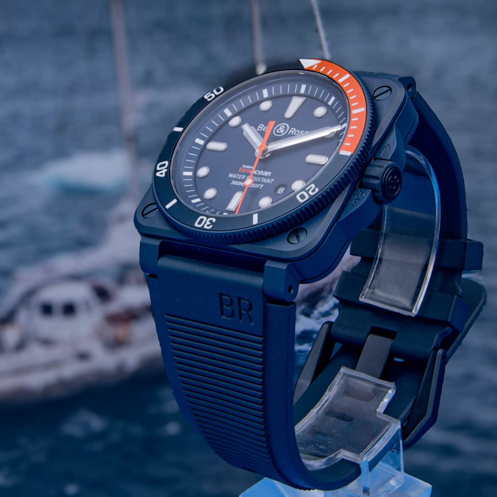Bell & Ross BR03 Diver Tara (Ref. BR0392-D-TR-CE/SRB) — photo 8