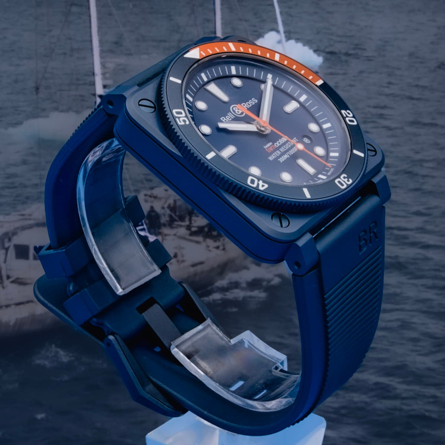 Bell & Ross BR03 Diver Tara (Ref. BR0392-D-TR-CE/SRB) — photo 4